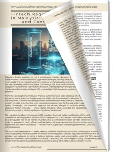 Fintech Regulatory Infrastructure In Malaysia Sandbox Frameworks And Consumer Resilience